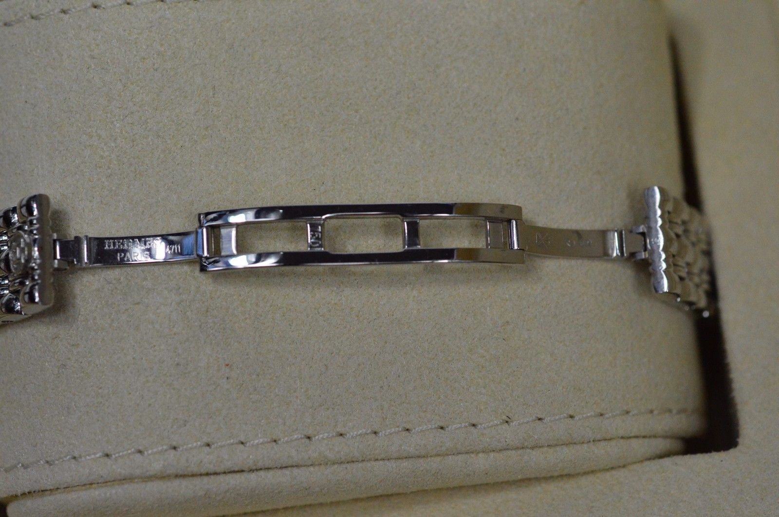 Jual jam original AUTH Hermes Cape Cod Mini 18K, emas 